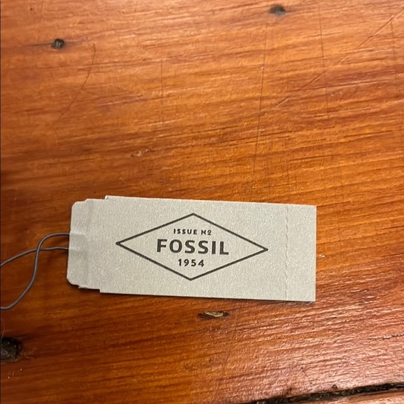 Fossil Light Pink Suede Watch with Silver Accents main image 4